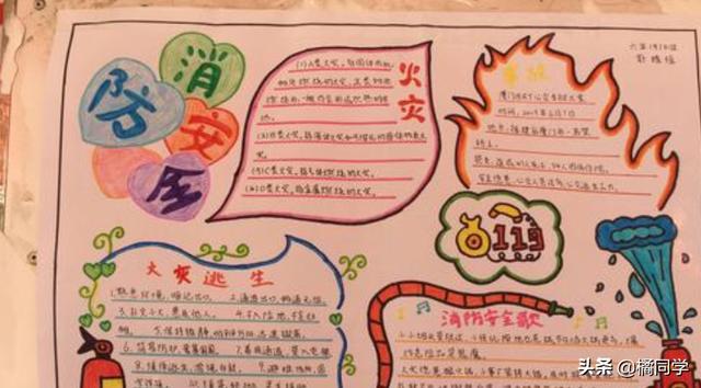 消防手抄报内容简单（消防手抄报内容 简单）